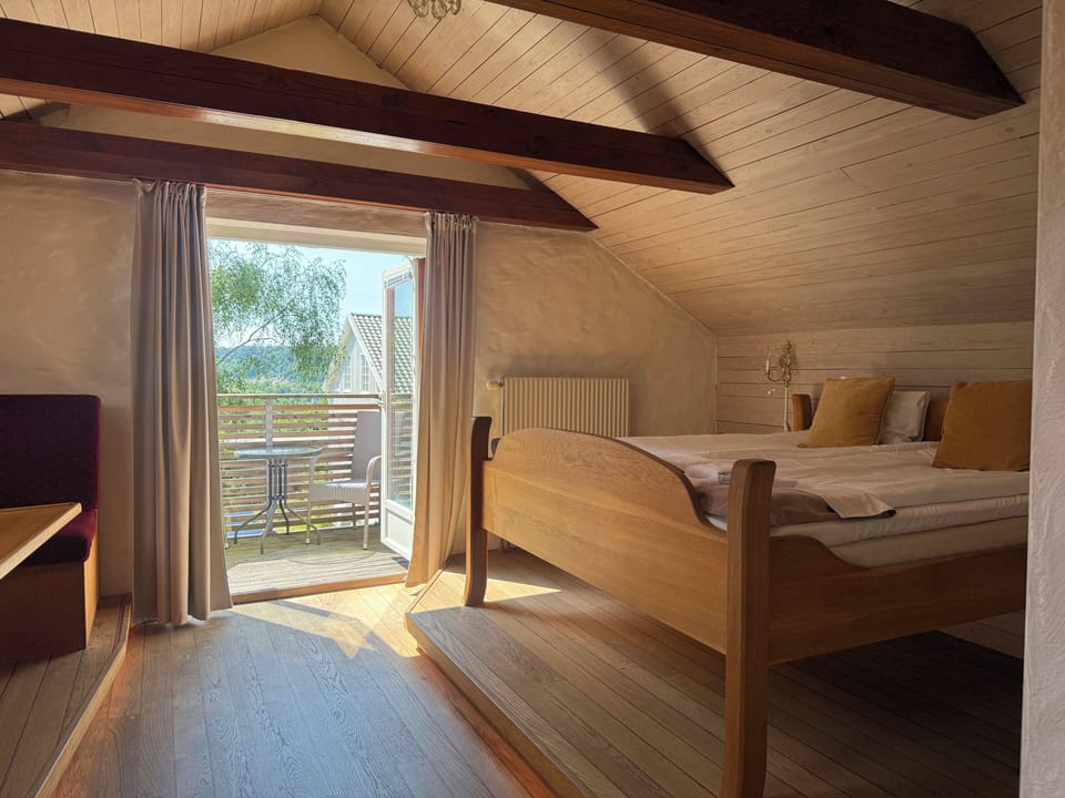 Deluxe Double Room | Premium bedding, blackout drapes, iron/ironing board (on request)