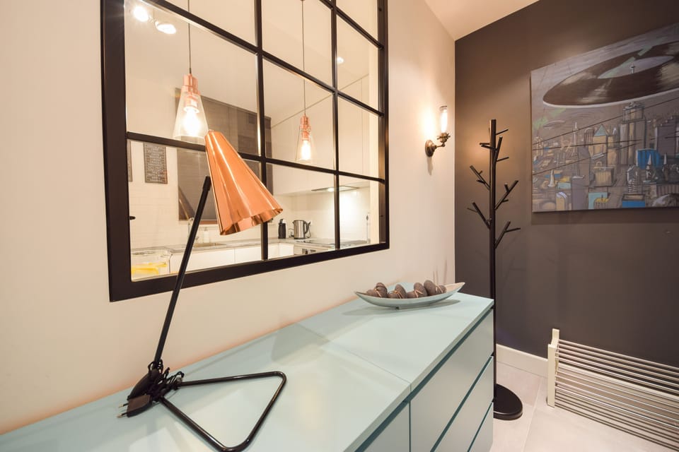 Deluxe Apartment, 1 Bedroom, Garden View | Living area | Flat-screen TV