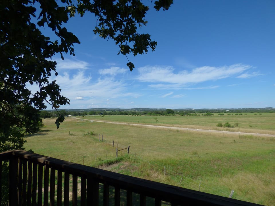 view from upper porch