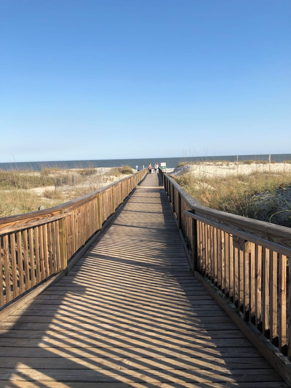 Boardwalk to beach