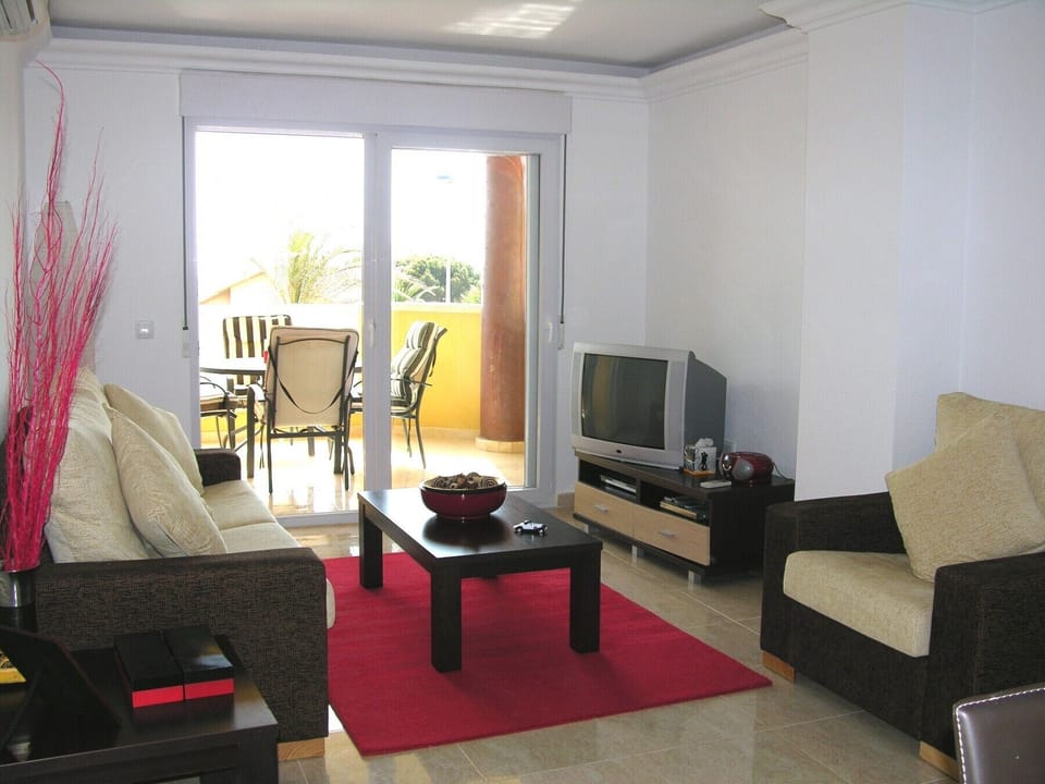 Modern living room well equipped