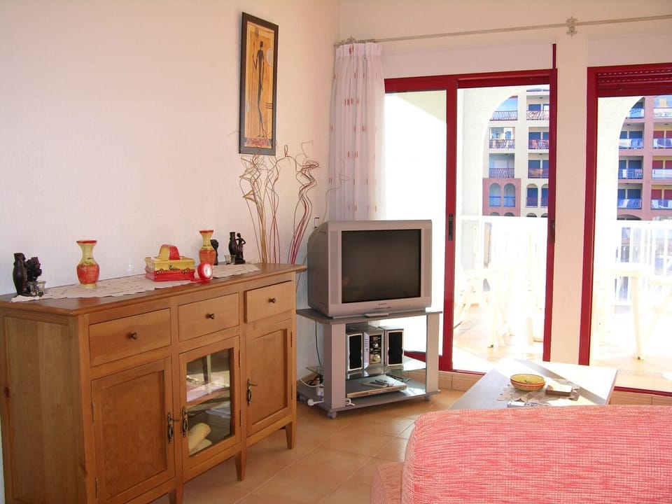 Luxurious apartment with specious living room including free wifi, hair dryer, electric heating, air conditioning and tv.