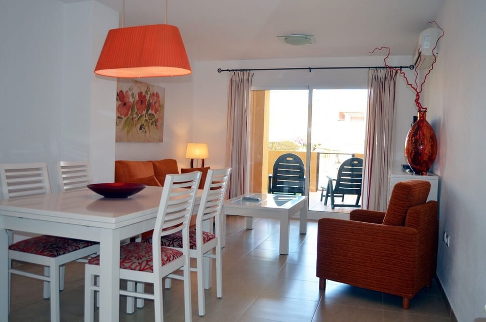 Modern dining room in Albatros Playa 3 Complex apartment