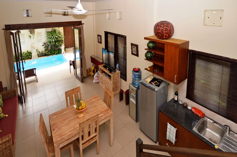 Villa on Bisma, 1 Bedroom Private Plunge Pool | Living area