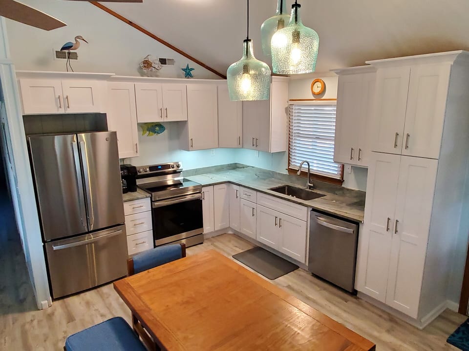 Newly renovated kitchen