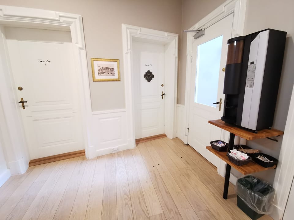 Standard Double Room, Annex Building | Living area | 32-inch flat-screen TV with cable channels, TV