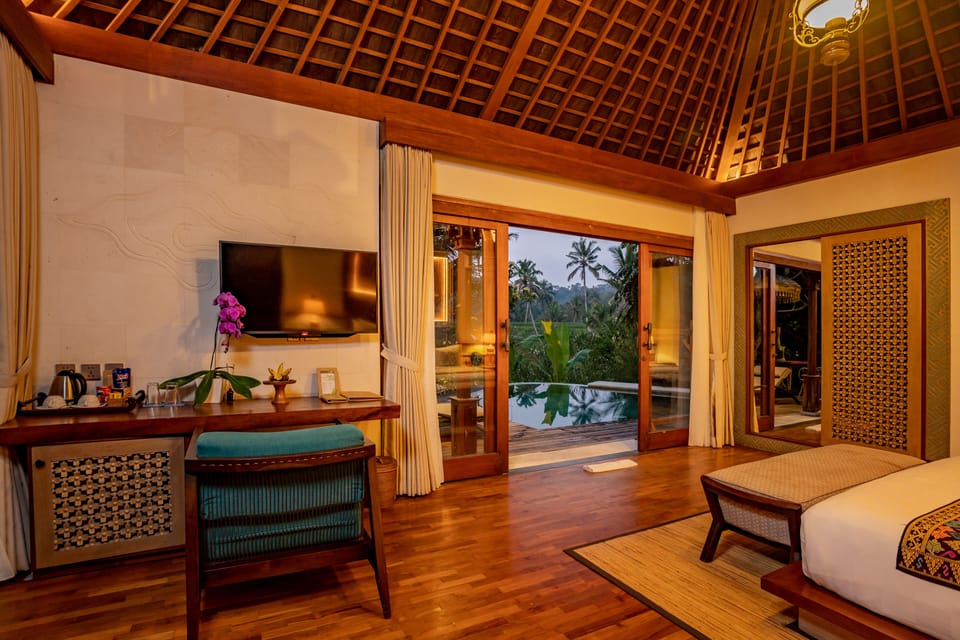 Luxury One Bedroom Pool Villa | Premium bedding, minibar, in-room safe, desk