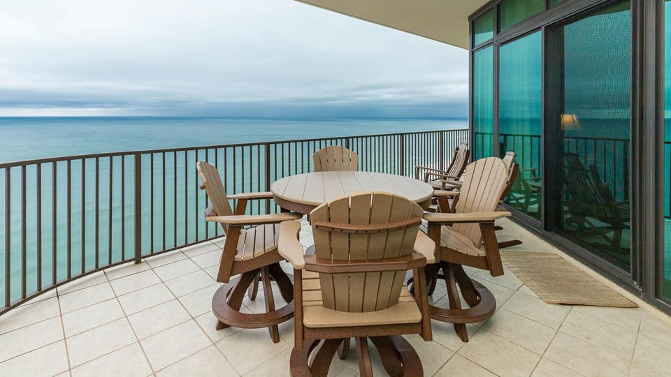 Take in the stunning views and refreshing sounds from your beachfront balcony