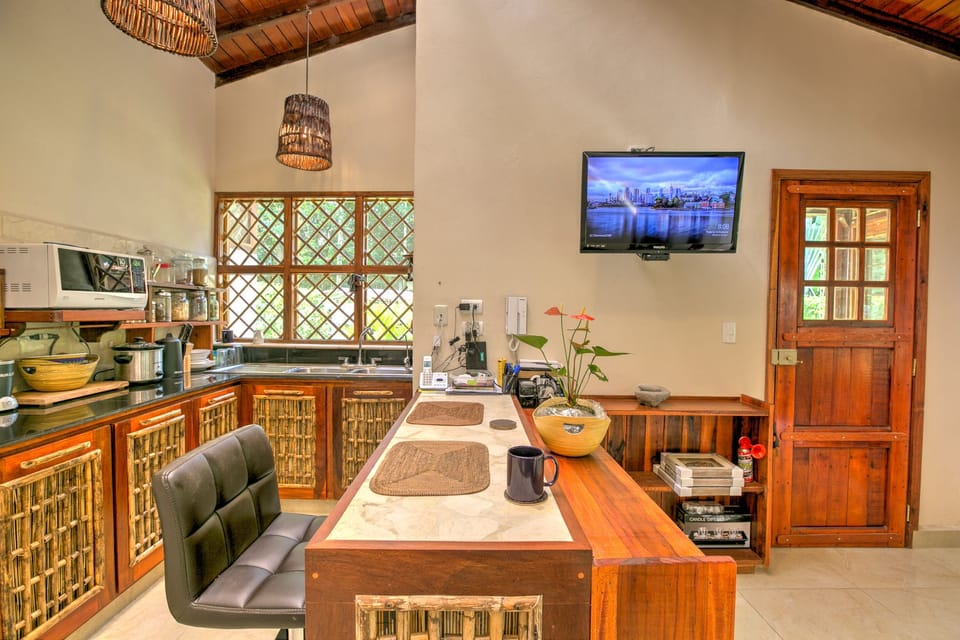 Exclusive Villa, 2 Queen Beds, Garden View | Private kitchen | Full-size fridge, microwave, stovetop, coffee/tea maker