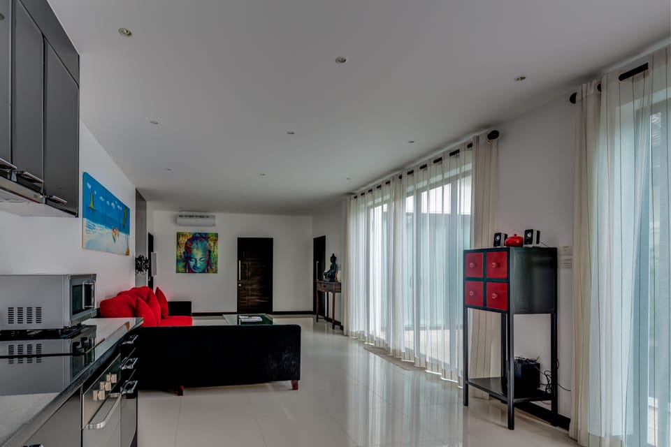 2 Bedrooms Family Villa | Living area | Flat-screen TV