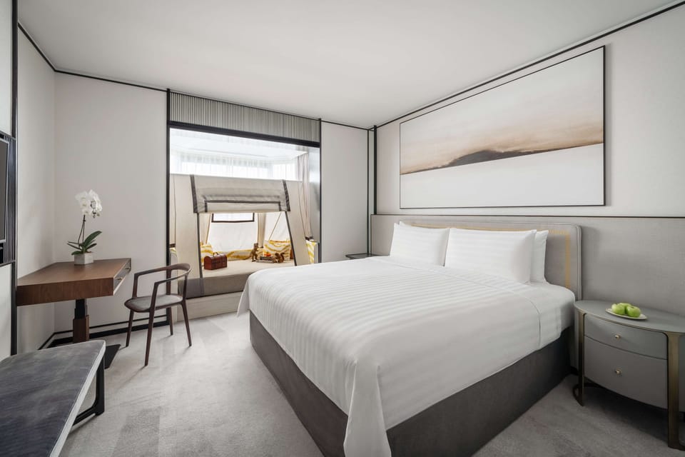 Family Room, 1 King Bed (Tower Wing Deluxe) | Premium bedding, down comforters, minibar, in-room safe