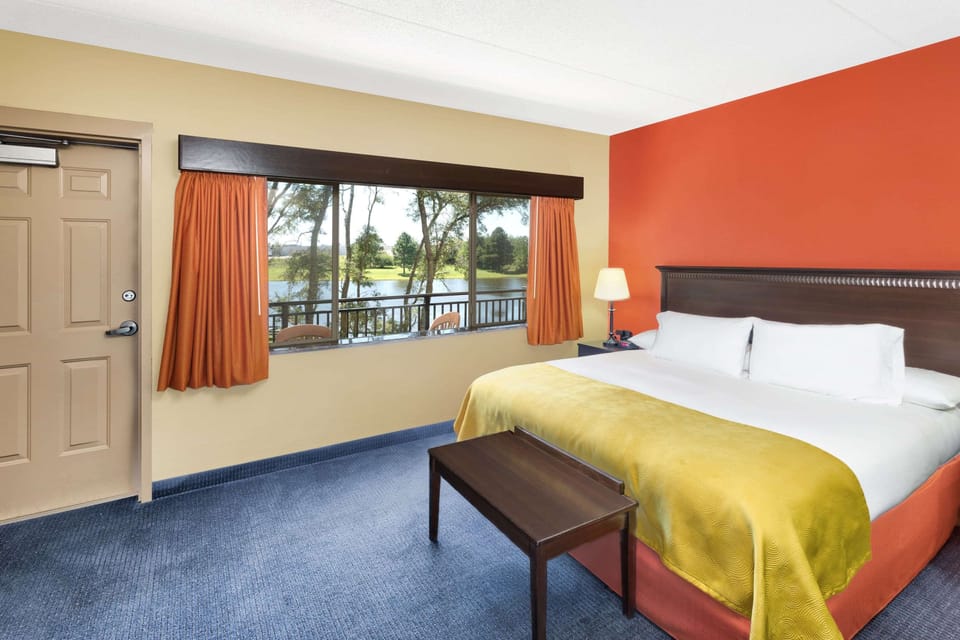 Blackout drapes, soundproofing, iron/ironing board, rollaway beds
