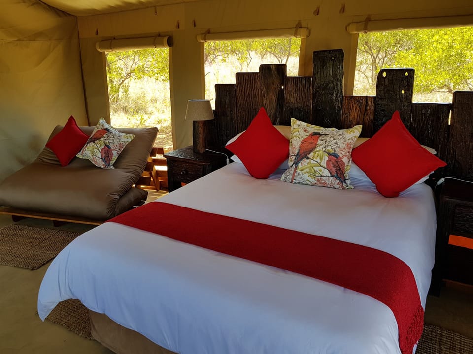 Luxury Tent | Premium bedding, WiFi, bed sheets