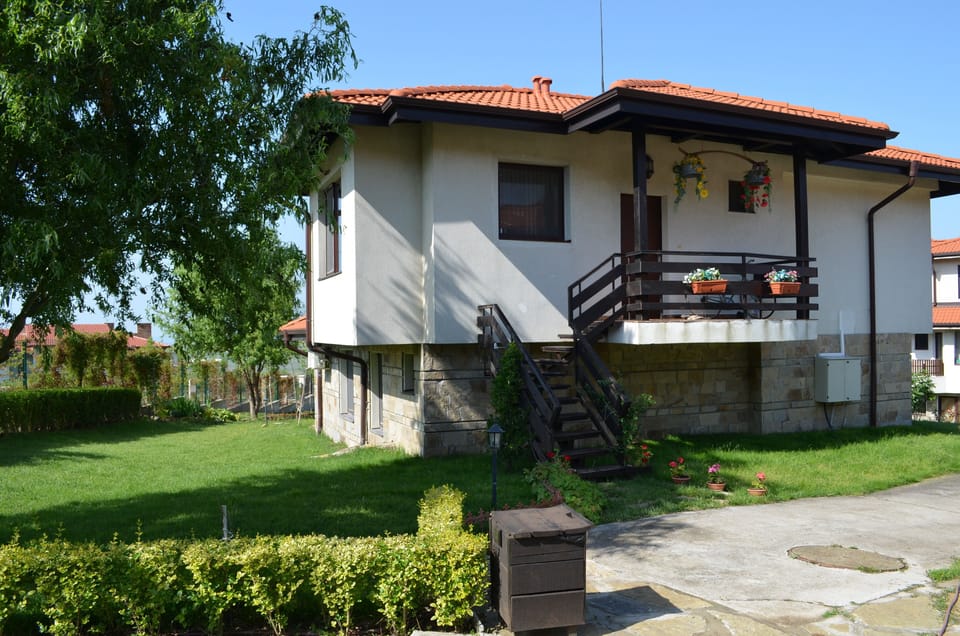 Villa on the Black Sea. Entrance to the second floor.