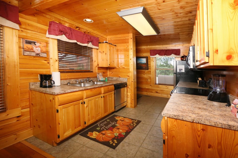 Another view of the Kitchen