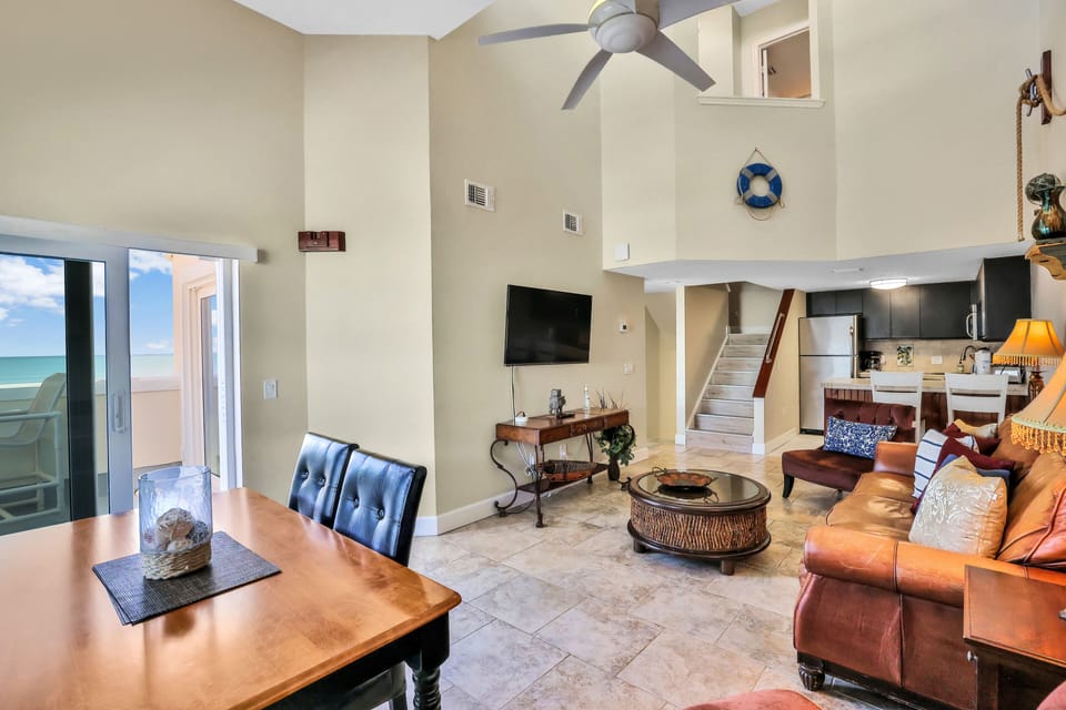 Spacious open layout