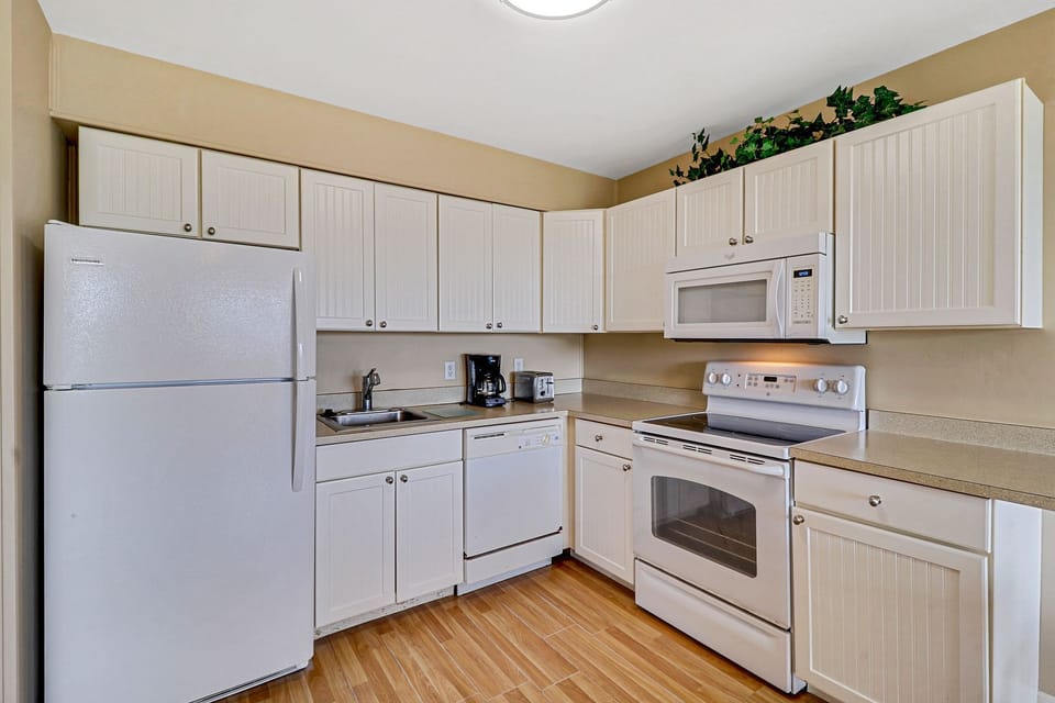 Kitchen - Fully equipped kitchen and plenty of storage and standard drip coffeemaker.