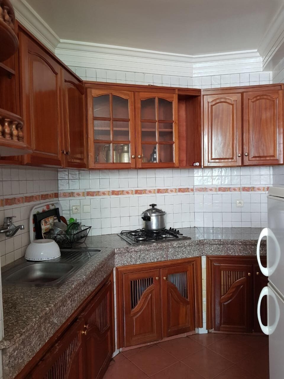 Apartment, 2 Bedrooms | Private kitchen | Full-size fridge, oven, stovetop, cookware/dishes/utensils