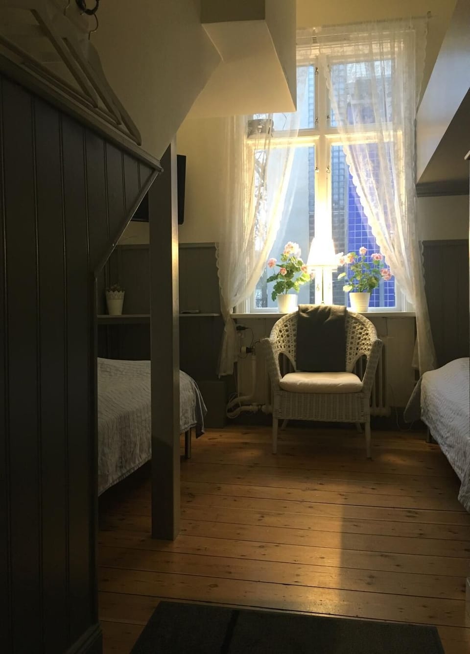 Desk, iron/ironing board, free WiFi, bed sheets
