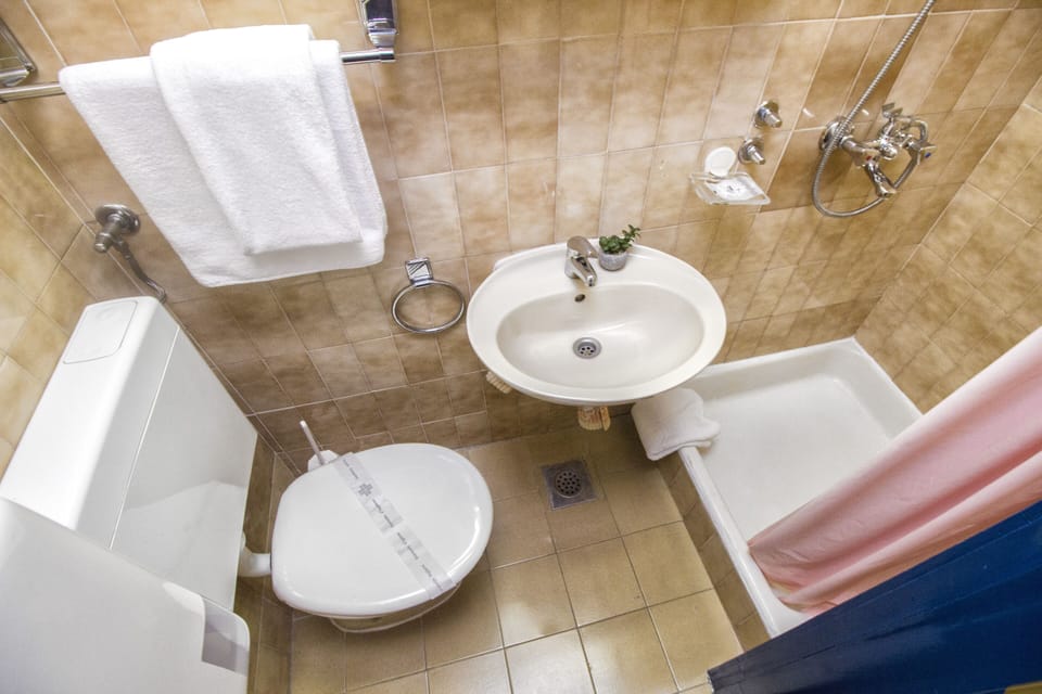 Single Room, City View | Bathroom | Bathtub, free toiletries, hair dryer, bidet