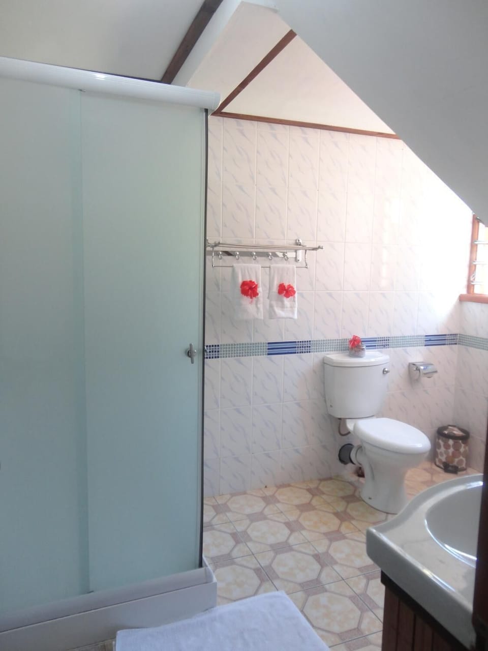 Room, Balcony | Bathroom | Hair dryer, towels