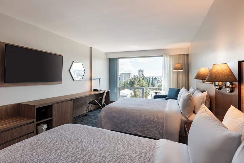 Standard Room, 2 Queen Beds | 1 bedroom, premium bedding, down comforters, pillowtop beds