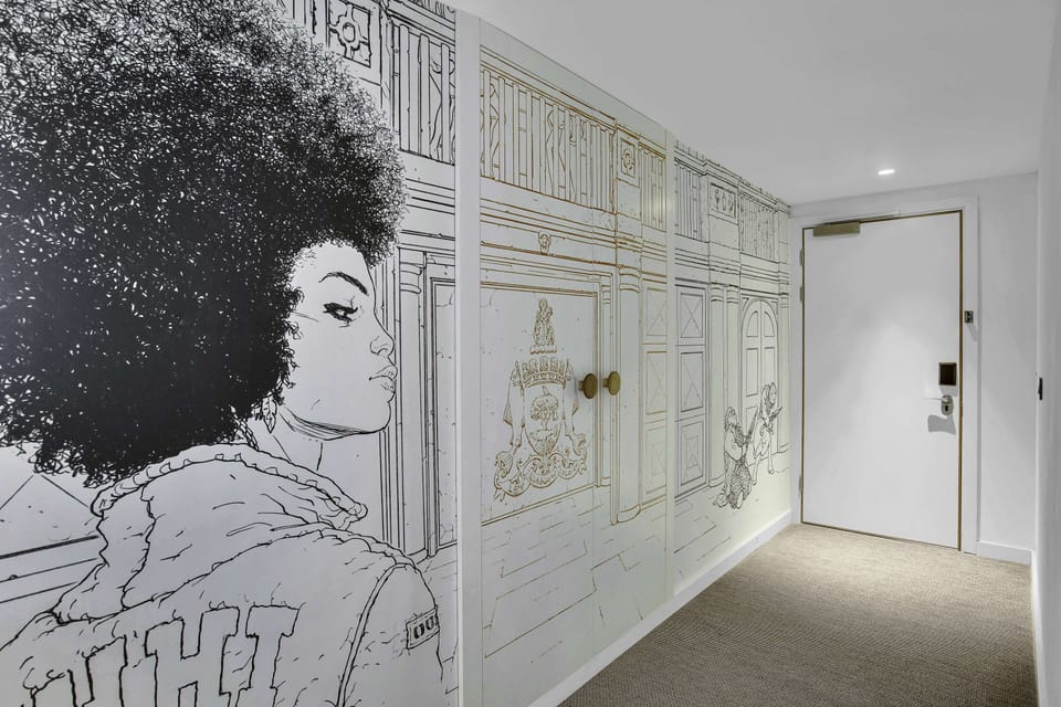 Premium bedding, in-room safe, soundproofing, iron/ironing board