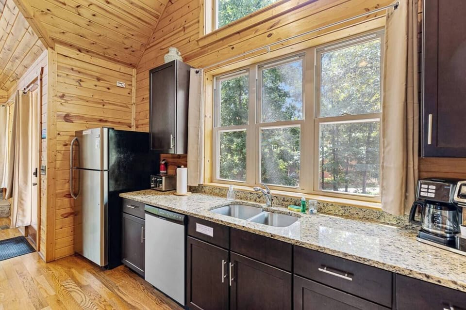 Kitchen Sink and Coffee Maker