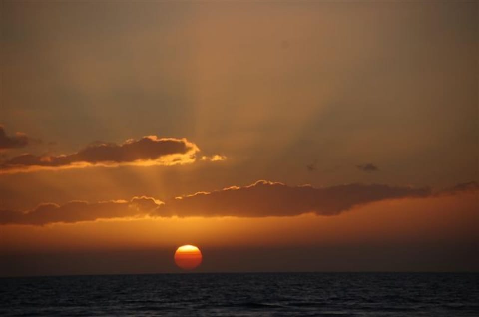 SUNSET FROM OUR BEACH