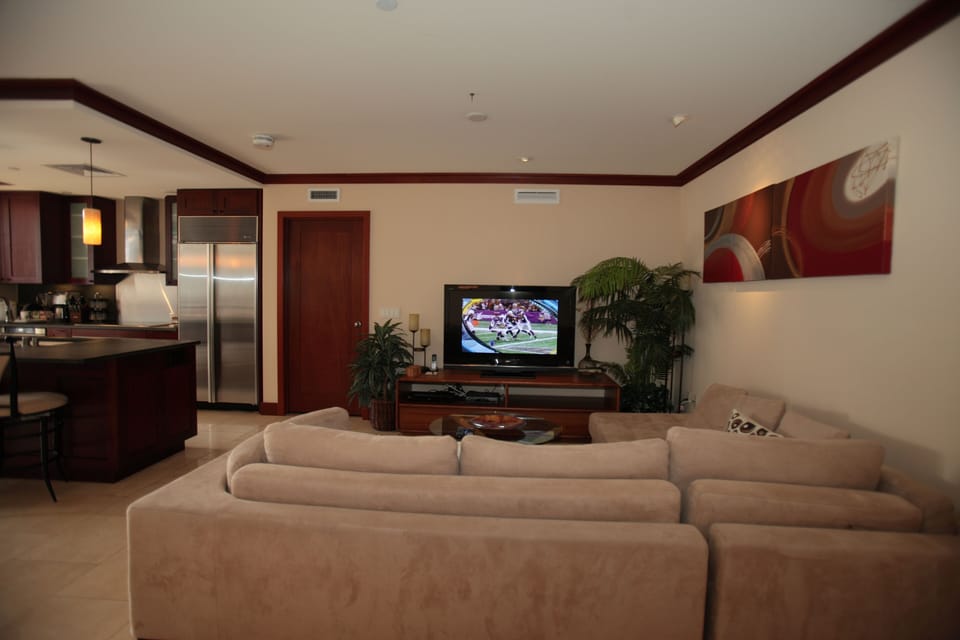 Living room with limited edition wall art imported from London