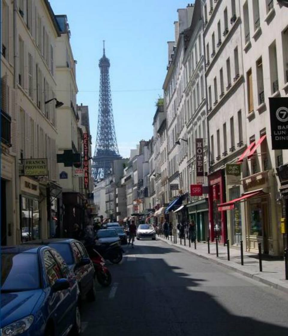 Rue Saint-Dominique: many shops and grocery stores