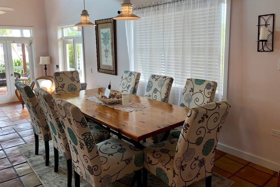 Dining room view 1