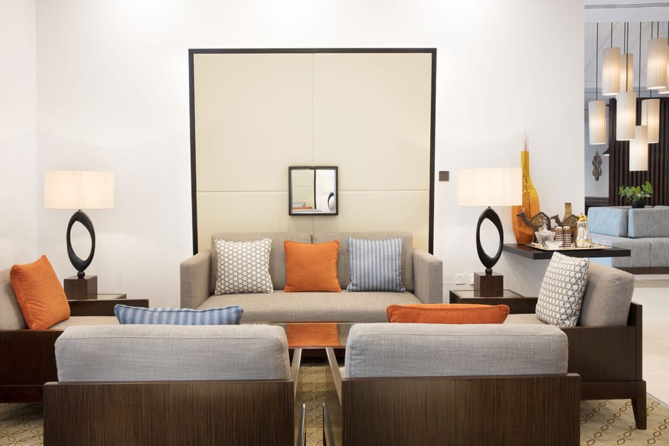 Lobby sitting area