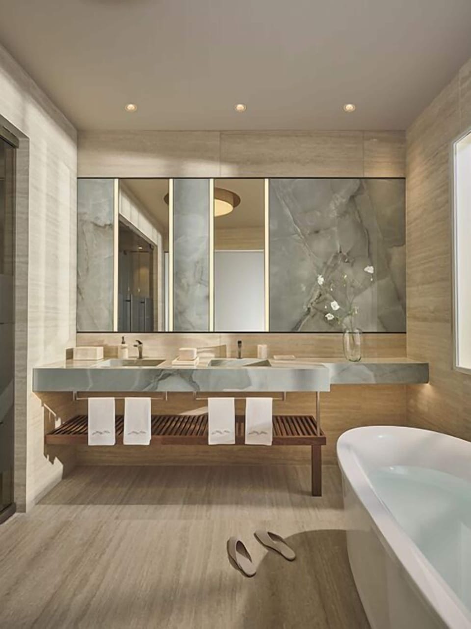 Standard Villa, 2 Bedrooms, Private Pool, Lake View | Bathroom | Separate tub and shower, free toiletries, hair dryer, bathrobes