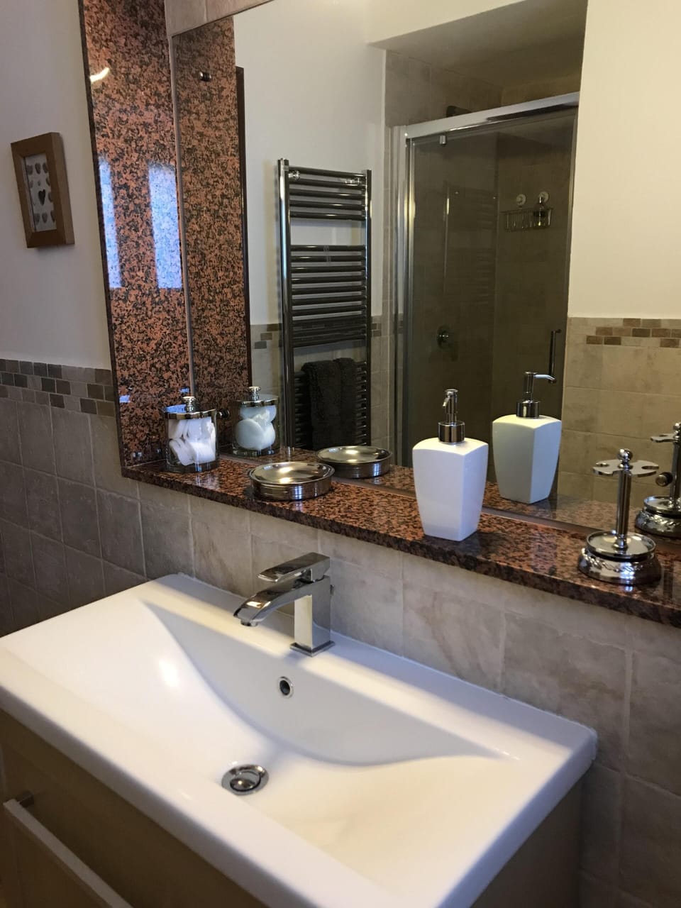 Vanity unit in the Villa