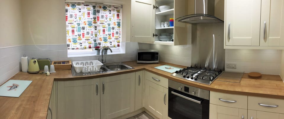 Fully equipped kitchen