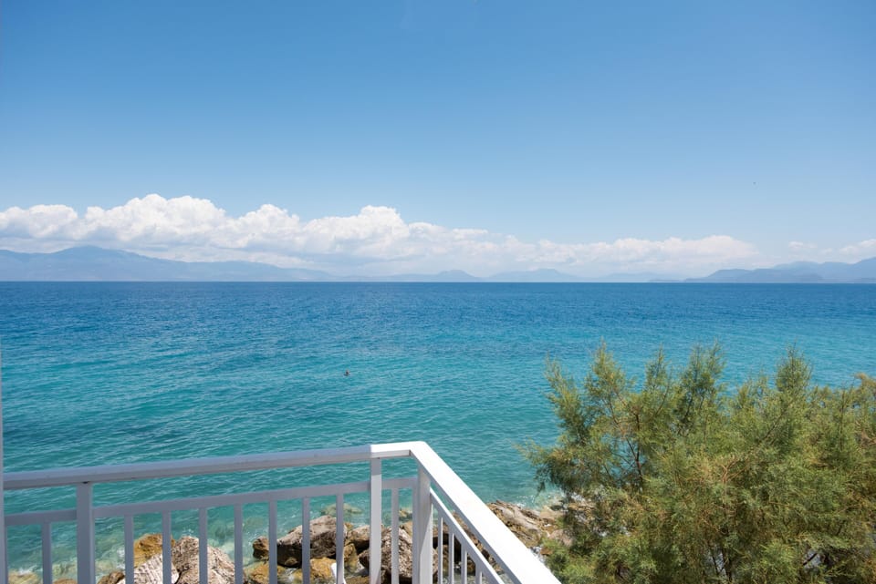 Apartment, 2 Bedrooms, Sea View | Terrace/patio