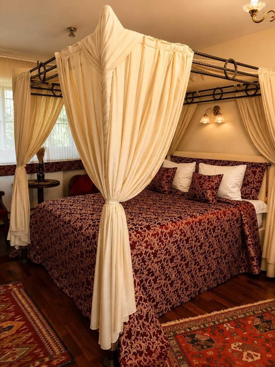 Junior Suite, 1 Queen Bed, Balcony, Garden View | Egyptian cotton sheets, premium bedding, memory foam beds, minibar