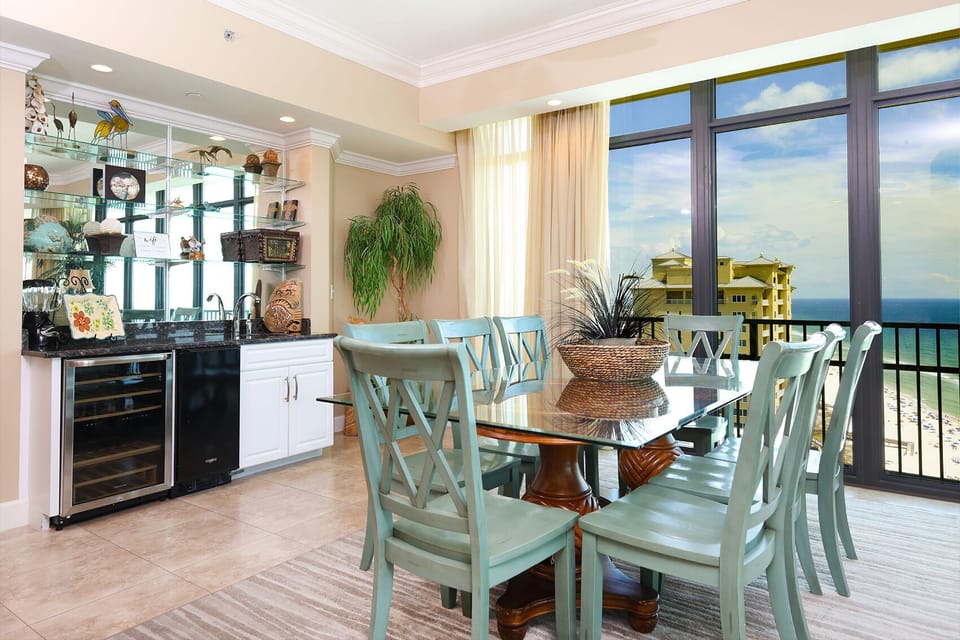 Savor a family meal or enjoy a fun game night with beach views and create lasting memories with loved ones