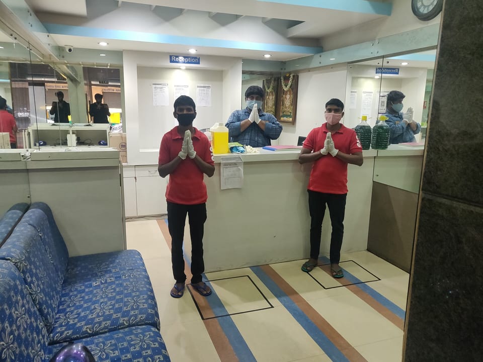 OYO 8501 Abhimaani Comforts Hotel in Bengaluru