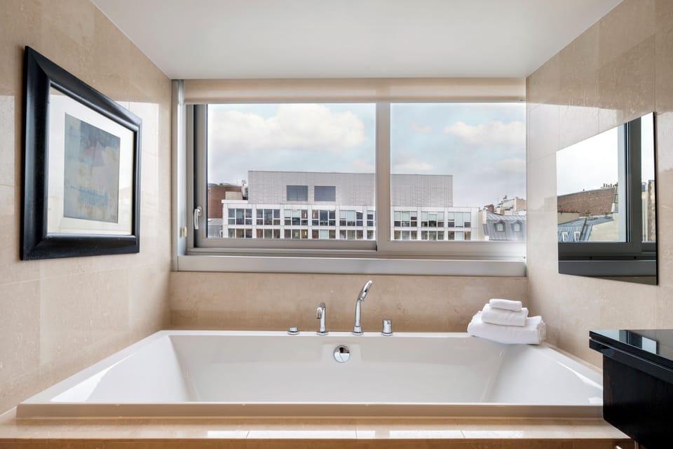 Presidential Suite, 1 King Bed, Terrace | Bathroom | Designer toiletries, hair dryer, bathrobes, bidet