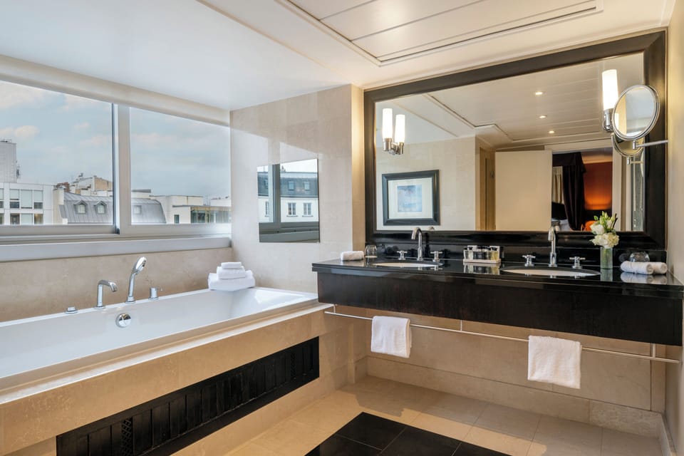 Presidential Suite, 1 King Bed, Terrace | Bathroom | Designer toiletries, hair dryer, bathrobes, bidet