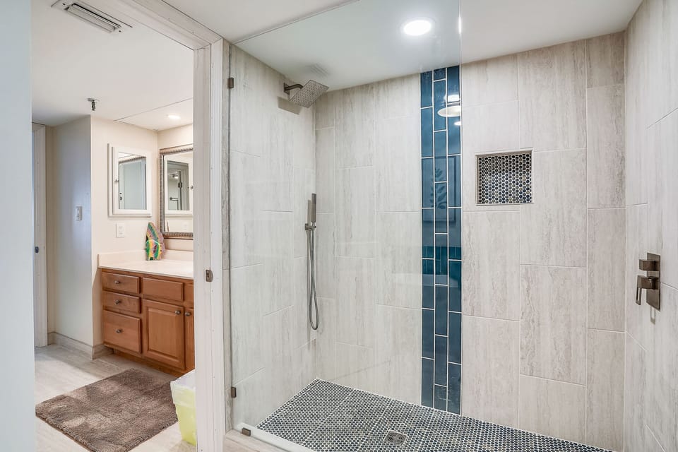 Master Bathroom Walk-in Shower