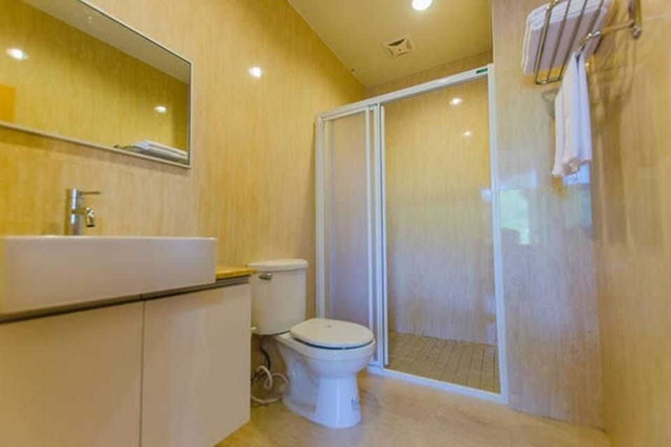 Double Room, Balcony | Bathroom amenities | Shower, free toiletries, hair dryer, slippers