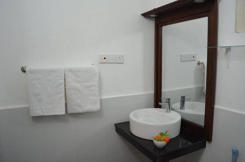 Economy Double Room Single Use, 1 King Bed, River View, Garden Area | Bathroom | Shower, free toiletries, towels
