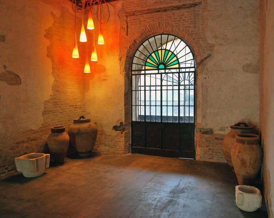 Interior entrance