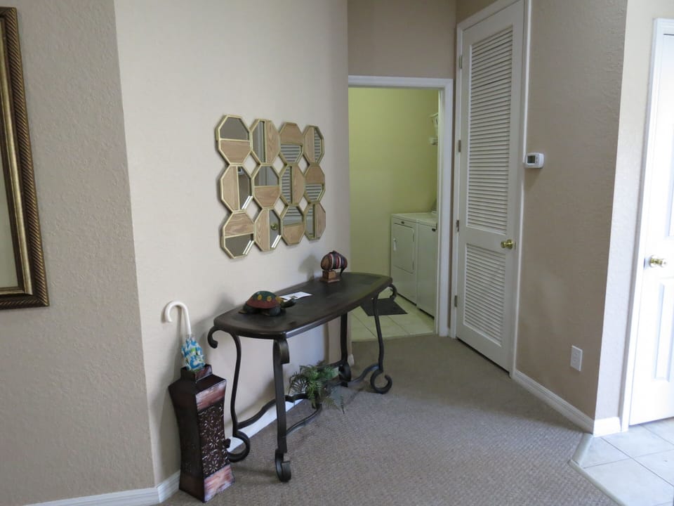 Entrance with closet