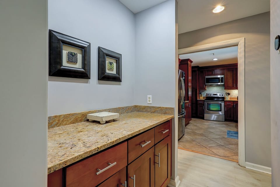 Additional Kitchen Storage/Prep Area