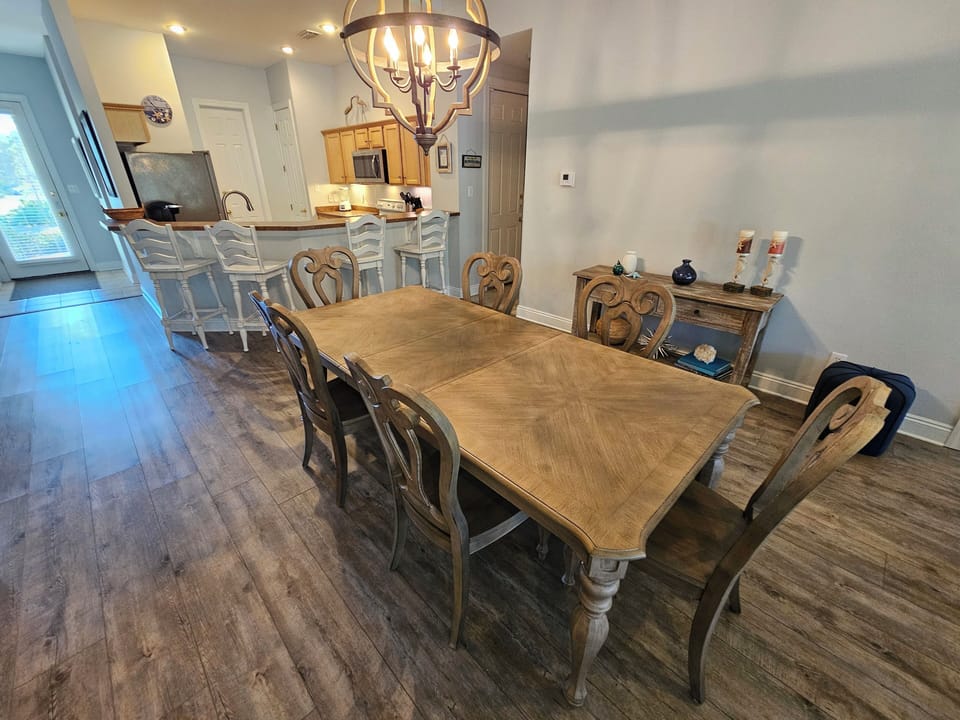 Open floor plan ensures everyone is able to enjoy being together