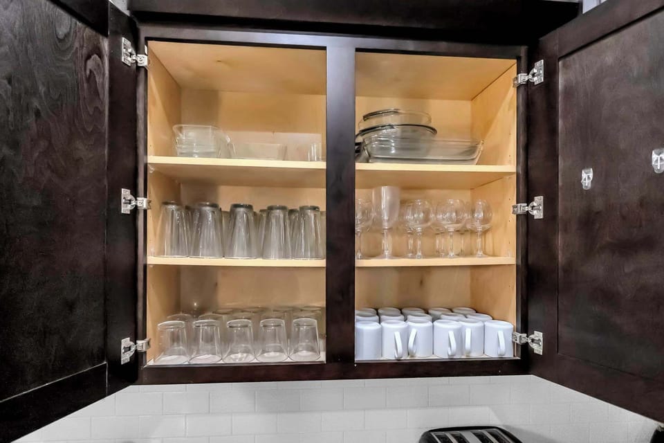 Fully Stocked Cupboards